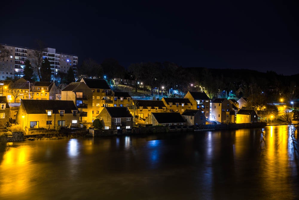 City Lights over High Water