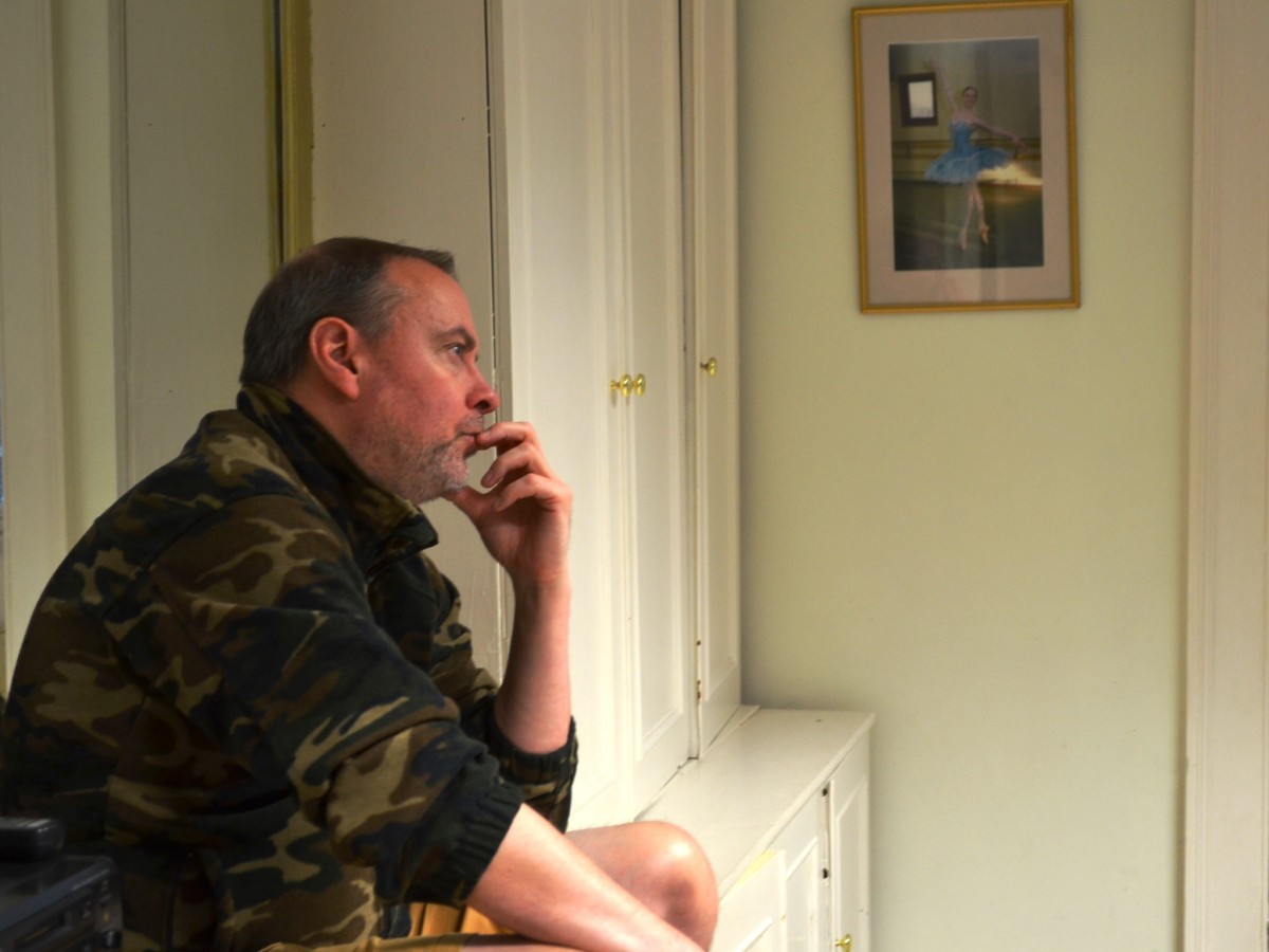 Barry Hunter starts thinking about his Dame, Betty Blumenthal, on the first day of rehearsals.