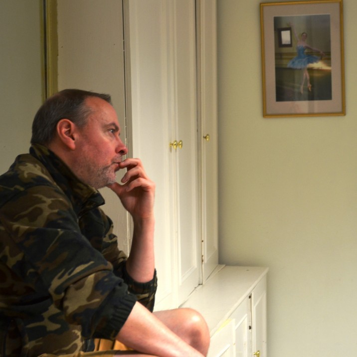 Barry Hunter starts thinking about his Dame, Betty Blumenthal, on the first day of rehearsals.