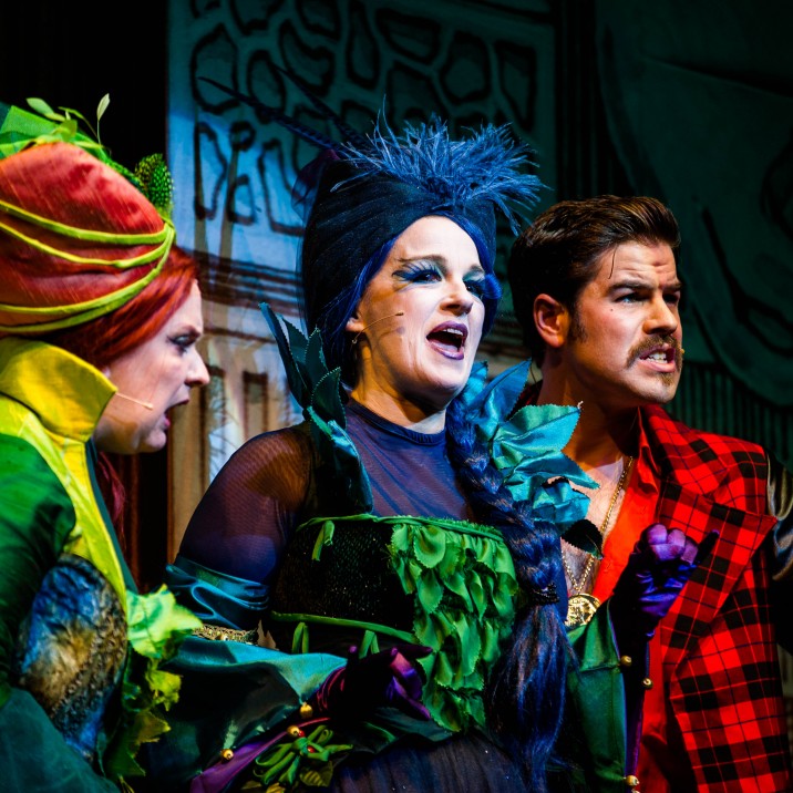 The Ugly Sisters with the vile Blair Atholl.