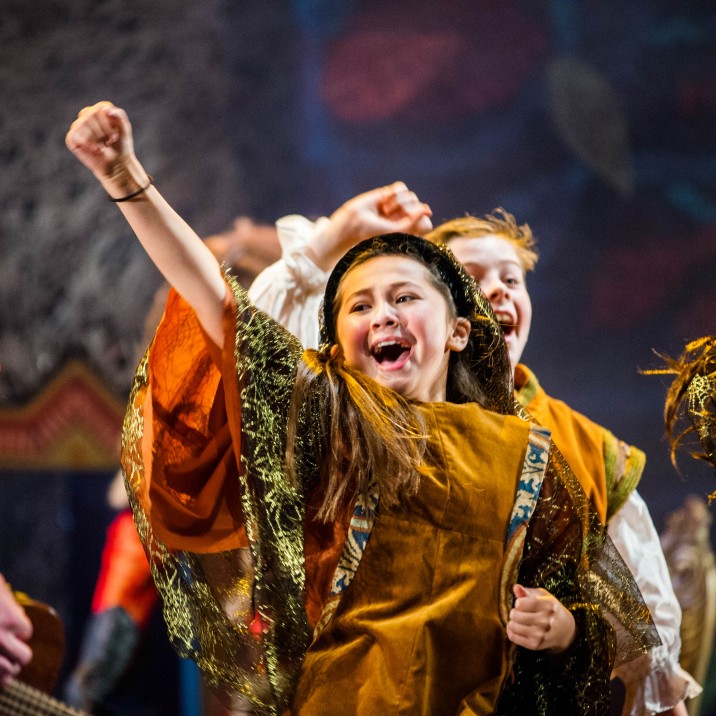 The children's cast showcased some amazing talent.