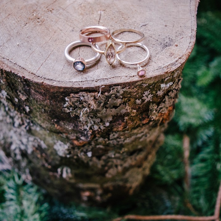 5 Gold Rings by Byers and Co