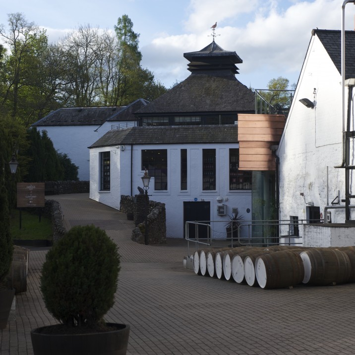 Outside distillery