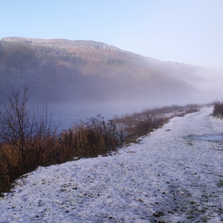 Snowy walk, Dunkeld @vab4eva