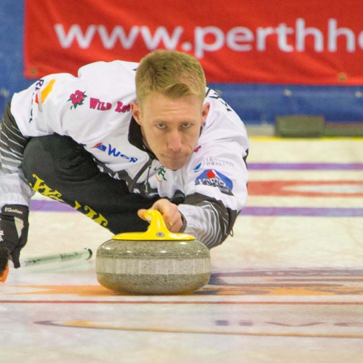 Mark Kennedy from Team Koe, winners of the 2016 City of Perth Masters