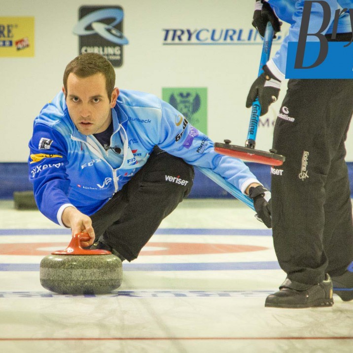 Sven Michel, Skip from Team Michel of Switzerland at City of Perth Masters 2016
