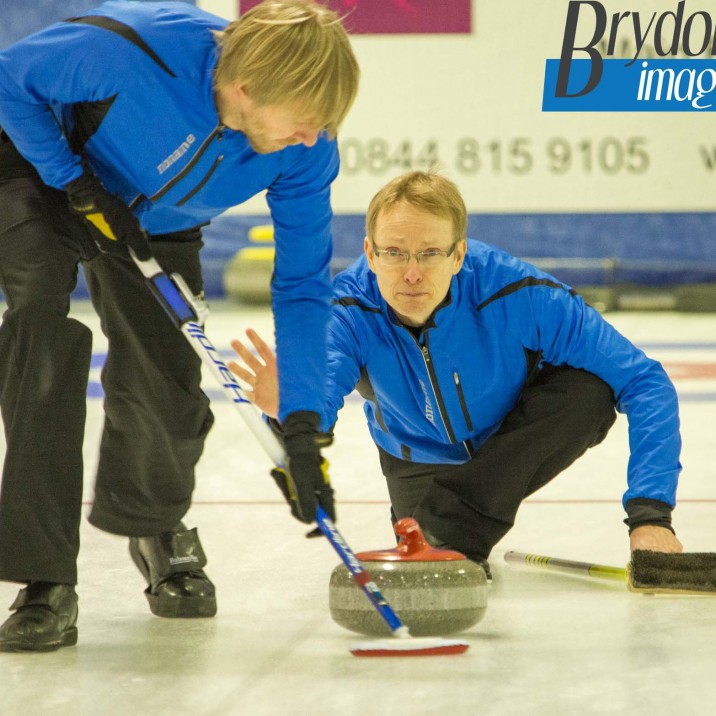 Rantamaki from Finland, curling in the Mercure City of Perth Masters 2016