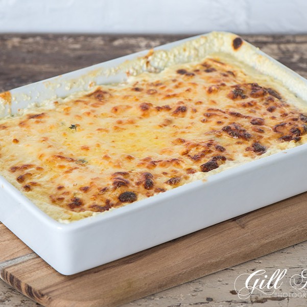 Turnip Gratin Dish