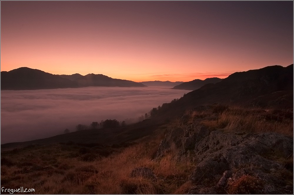 Cloud Inversion over Wester Strathearn: Mark Nesbitt