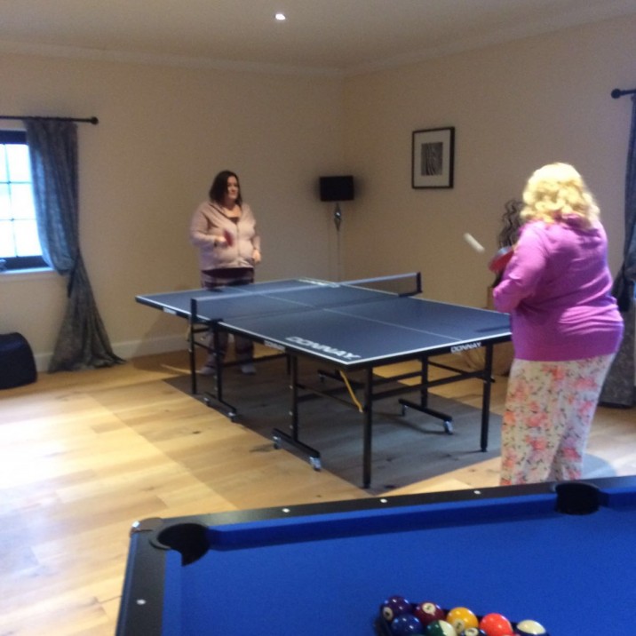 A games room with plenty to do is guaranteed to bring hours of fun.