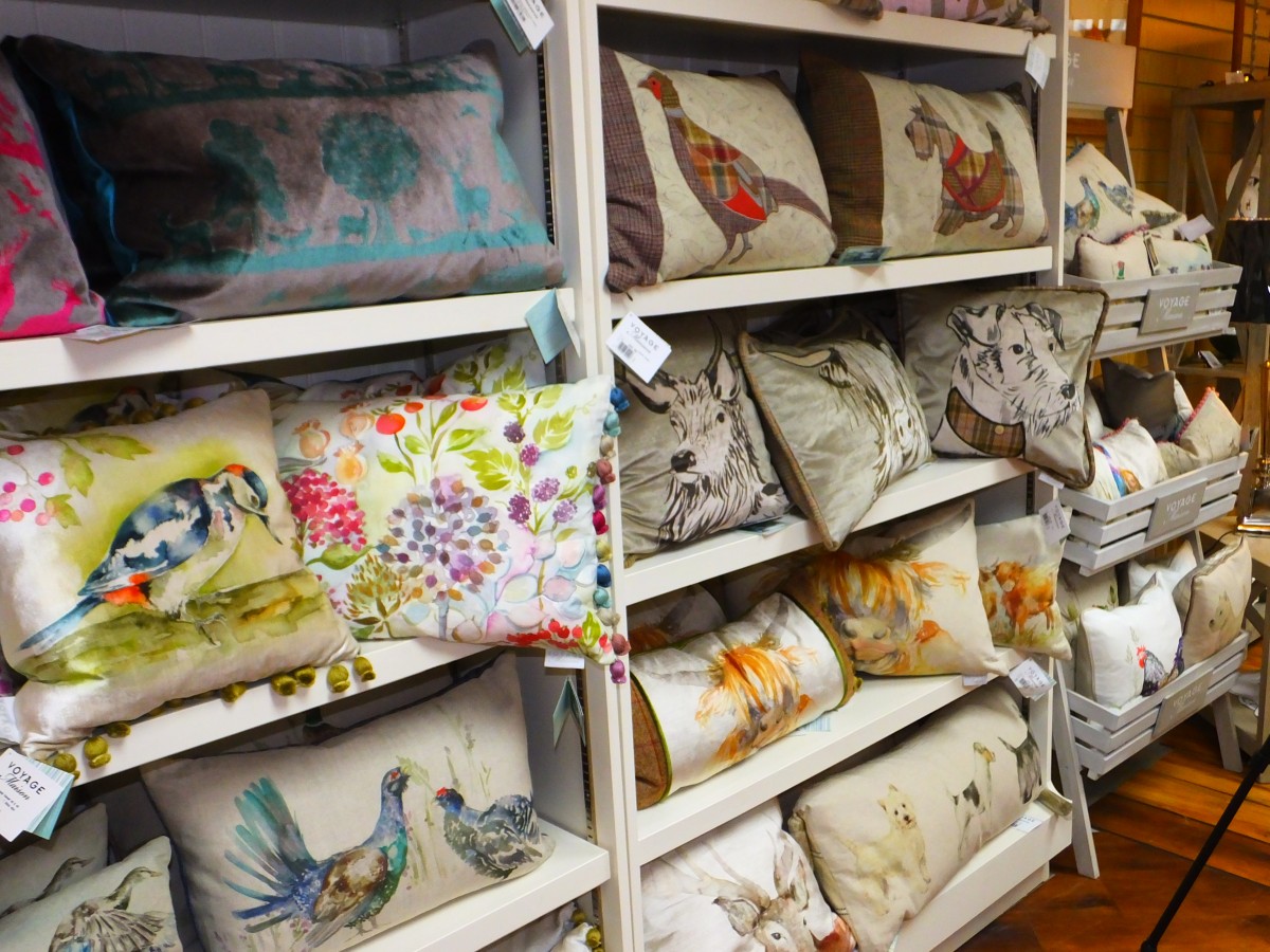 Taste Perthshire interiors cushions