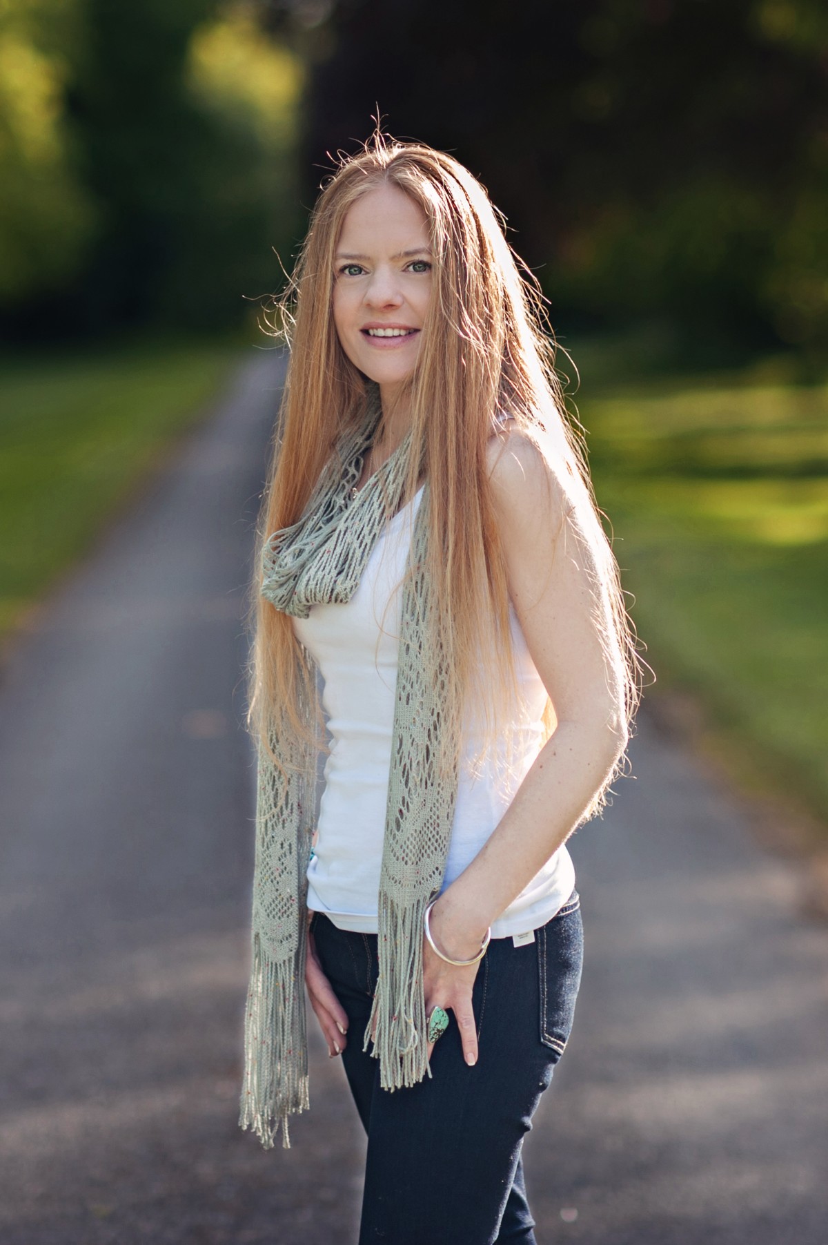 Angie B self portrait