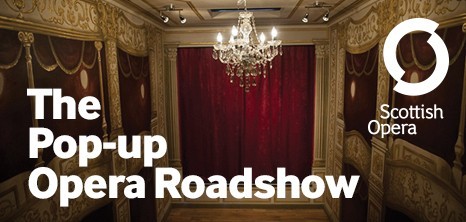 Scottish Opera is packing up its theatre on wheels and bringing three pop-up operas out on the road to Perth.