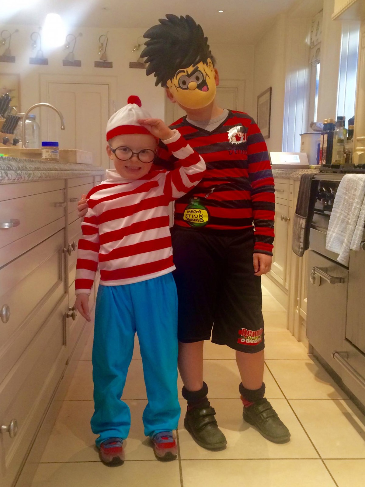 Where's Wally and Dennis the Menace kept our very own Gill Murray busy with plenty of mischief at Craigclowan School.