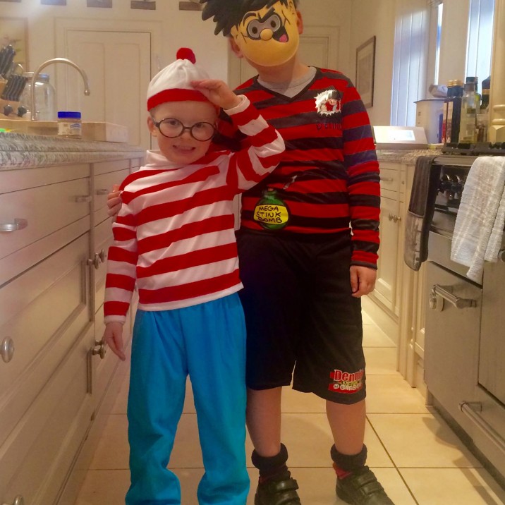 Where's Wally and Dennis the Menace kept our very own Gill Murray busy with plenty of mischief at Craigclowan School.