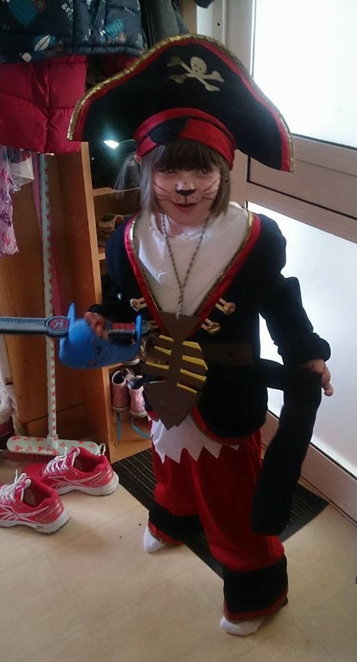 Cat Captain Alfonso from Cats Ahoy was very cute thanks to mum Caroline Mclean