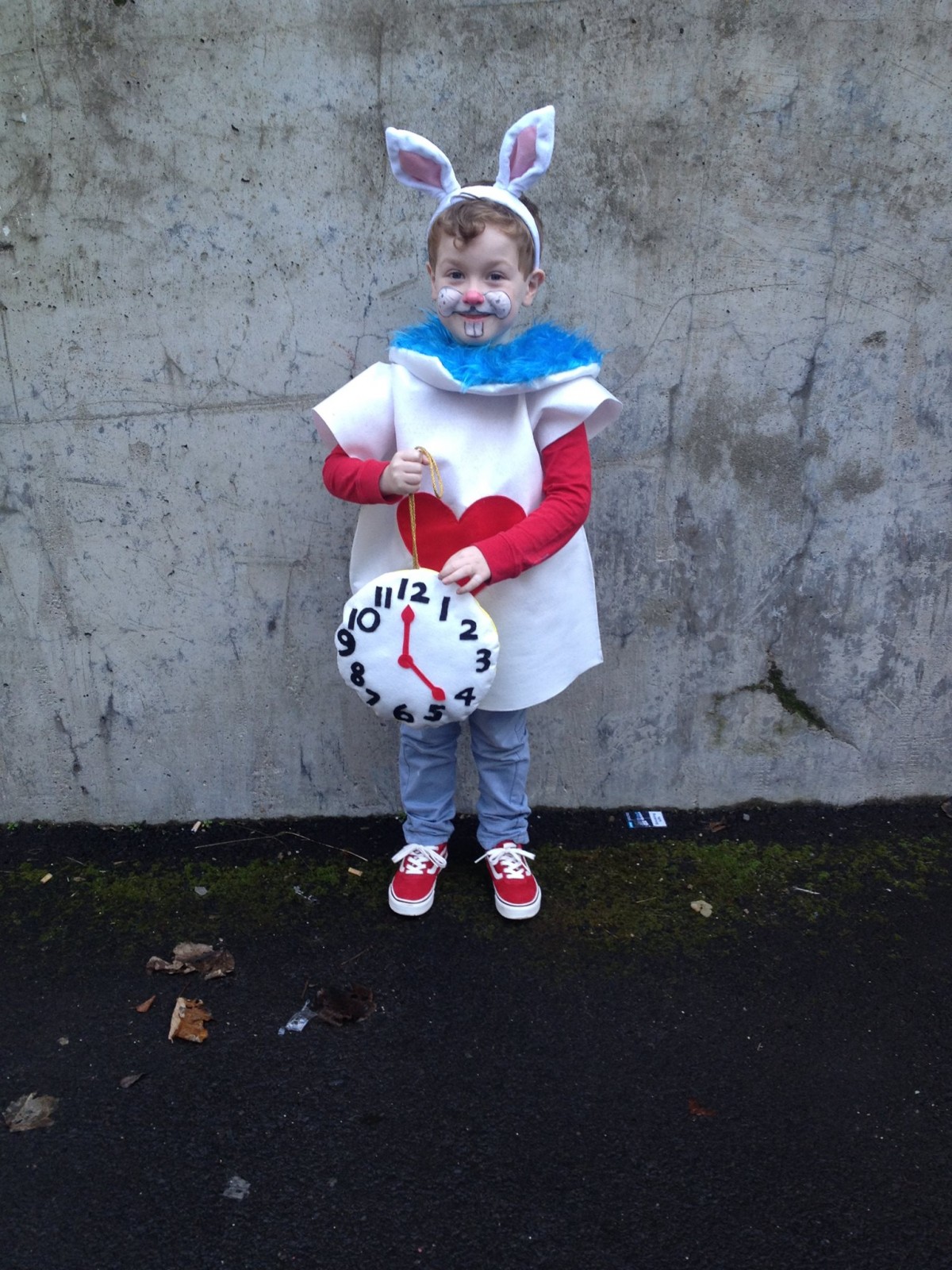 I'm Late, I'm Late, I'm Late! Emma McLeod (a fellow Alice lover!) has her own little White Rabbit!