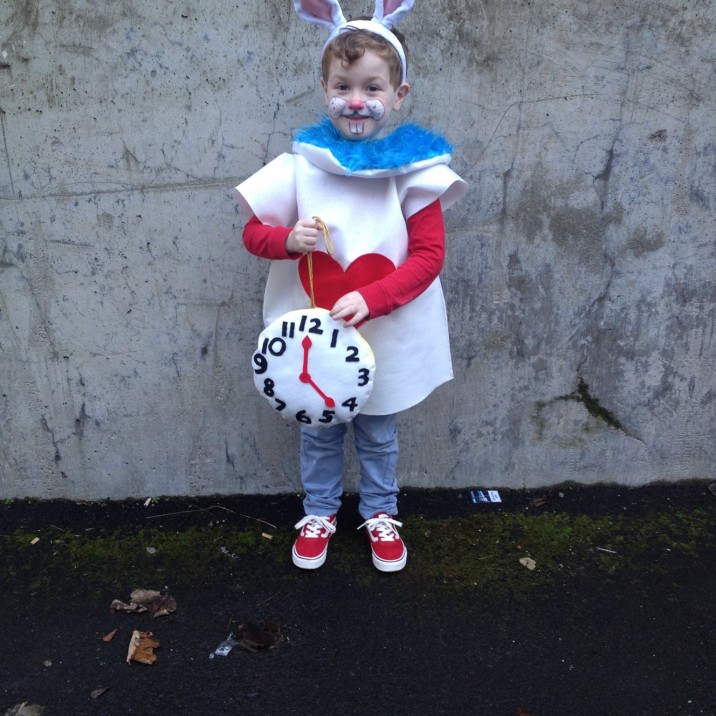 I'm Late, I'm Late, I'm Late! Emma McLeod (a fellow Alice lover!) has her own little White Rabbit!