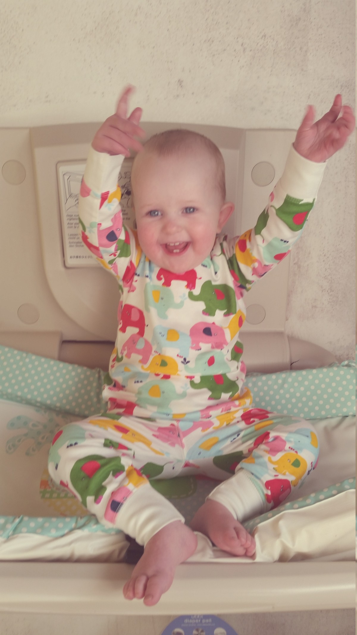 Sport Relief Turtle Tots Freya changing room