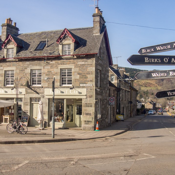The beautiful village of Aberfeldy in Highland Perthshire was the destination for this month's #SmallCityTourist