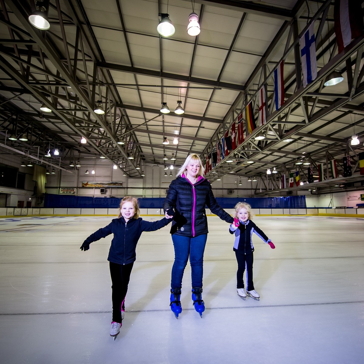 Skating is a great day out for all the family.