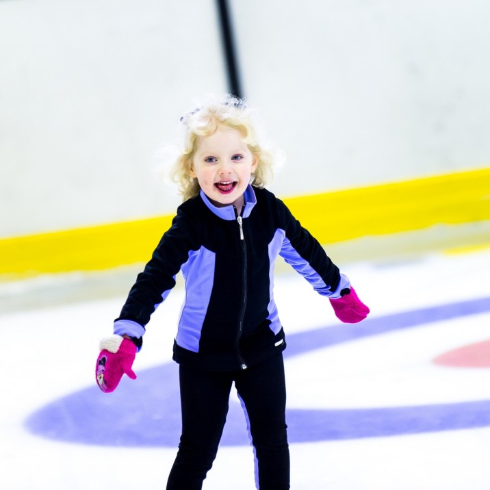 Skating is great fun for the little ones!