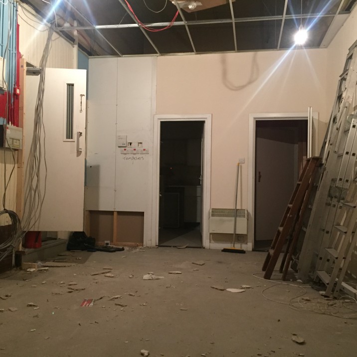 The salon before all the refurbishments.