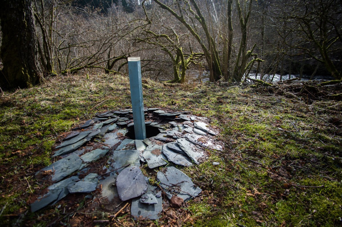 The path is so relaxing and thought provoking.  This has all been made possible by the kind volunteers within the local Corbenic community that helped to do everything by hand.