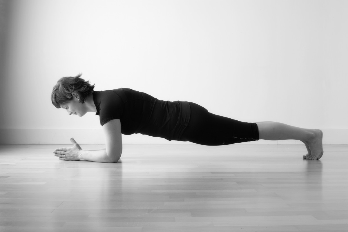 Get Fit Sam Weir plank