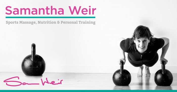 Get Fit Sam Weir logo with signature