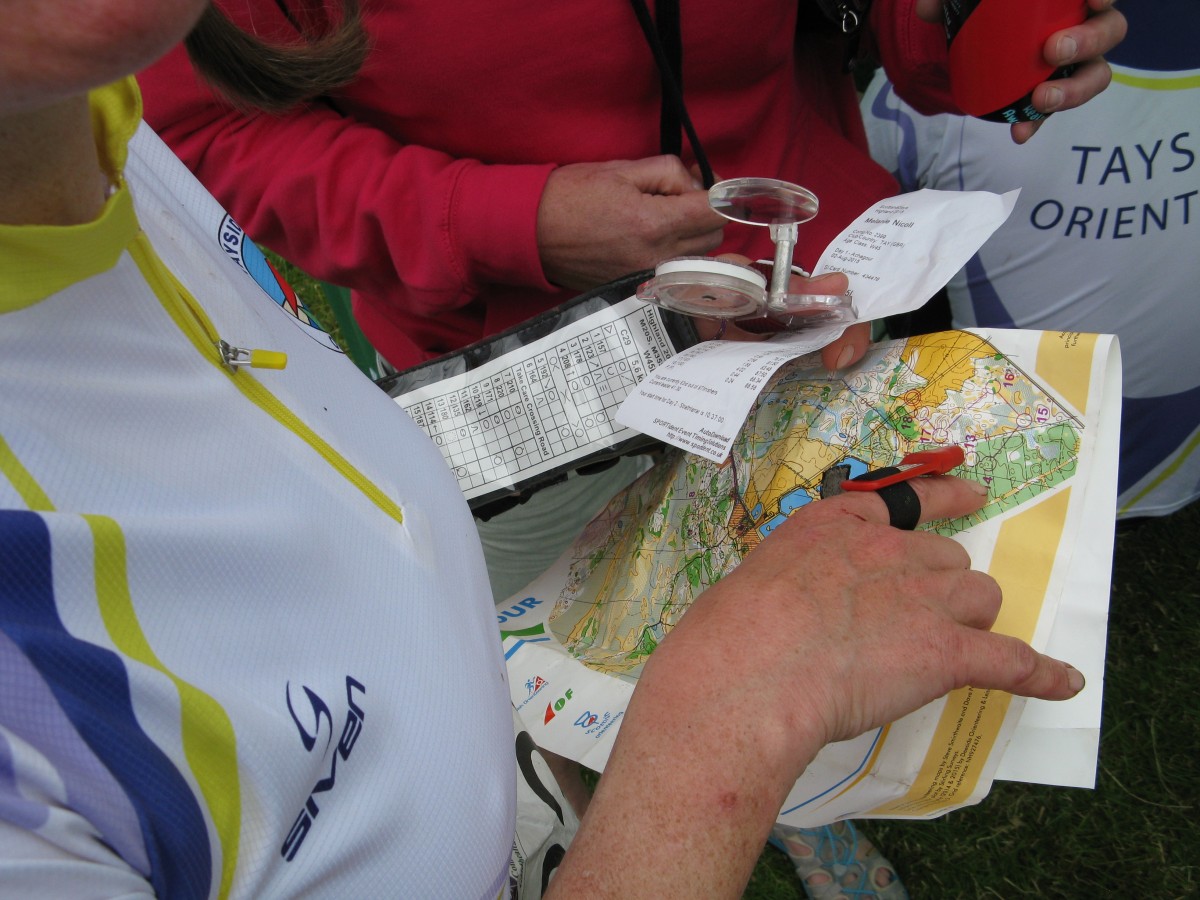 Outdoor Adventures Orienteers map