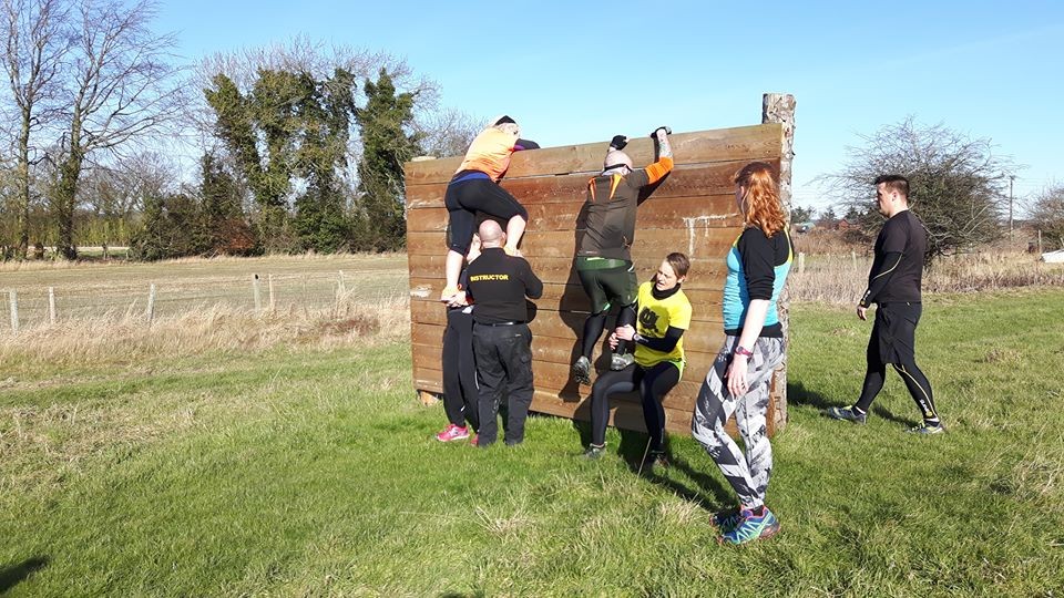Outdoor Adventures Scottish Assault Course panel wall