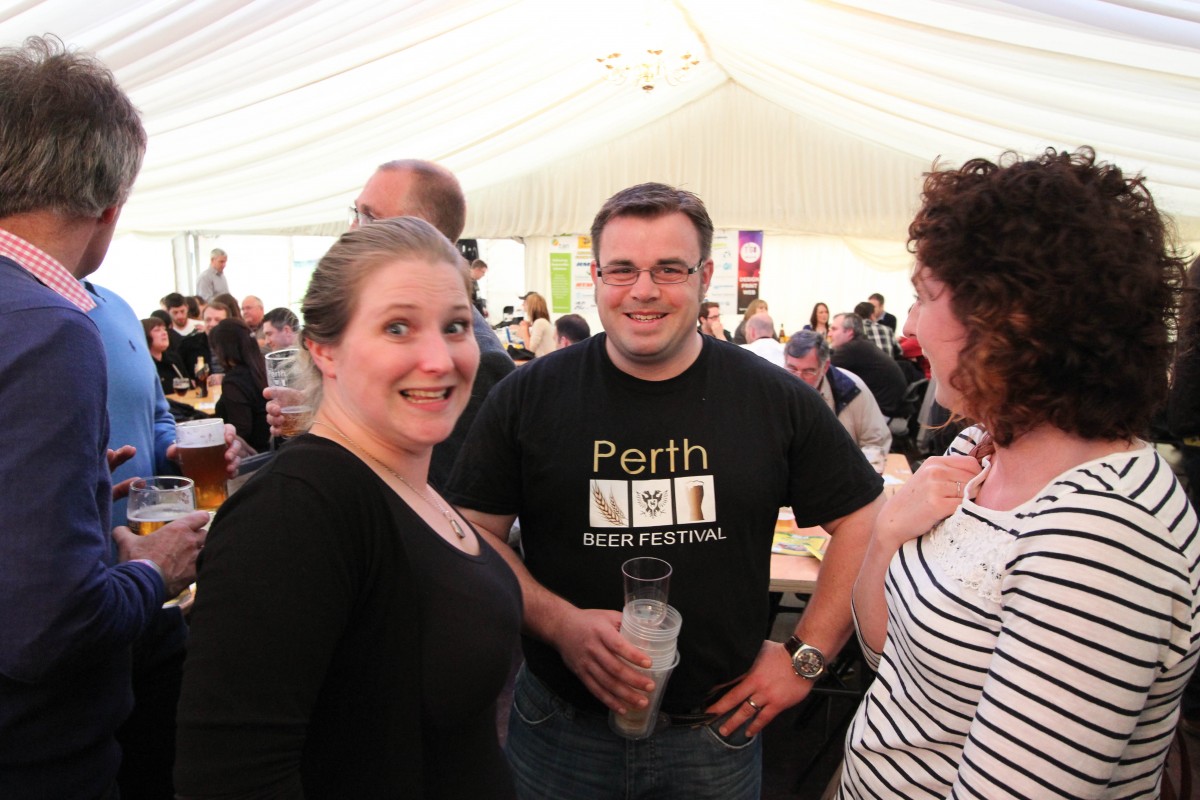 It's a hard job for the glass clearer on the day though!