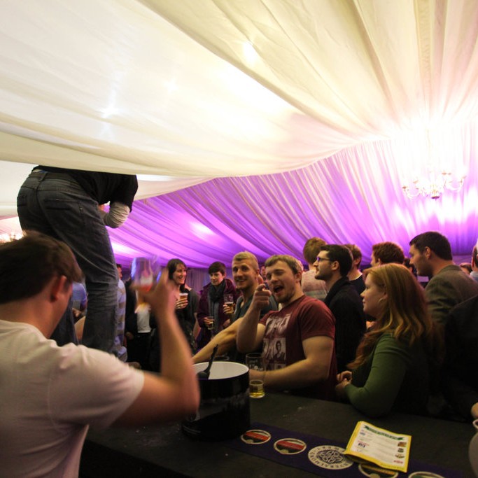 We all know the feeling after a few drinks that everything is a good idea...even dancing on the bar!