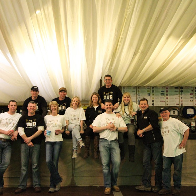 There are a lot of people that help to make the Perth Beer Festival happen and they work super hard to make sure it's the best that it can be. Well-done guys and here's to another great year, cheers!