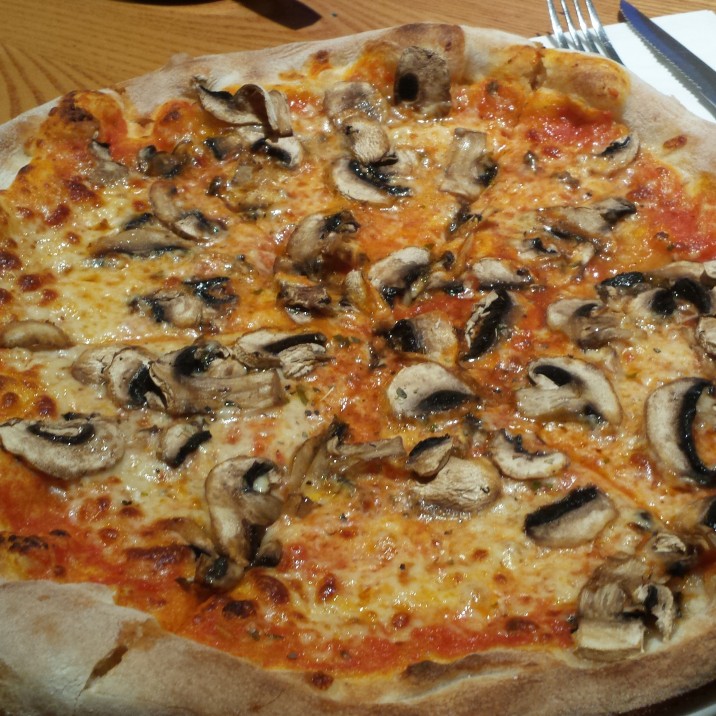 Pizza at The Tap Inn in Birnam is a real treat!