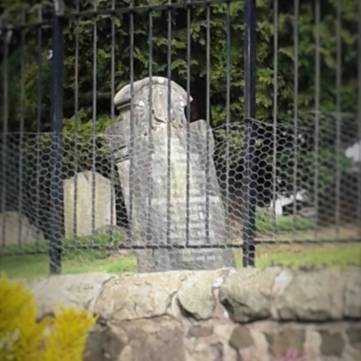 The grave yard at the Rodney Gardens.
