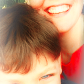 This was at scone Palace and my mum and my brother took a selfie together