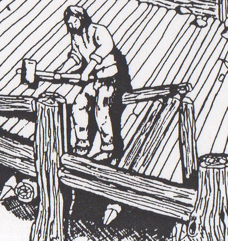 Scottish Crannog Centre sketch