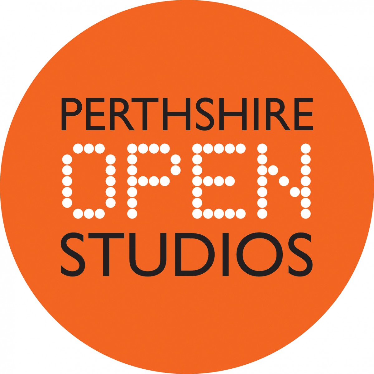 OPEN STUDIOS - Orange Logo
