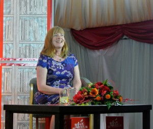 BOOKMARK - Author doing talk