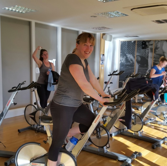 SPIN - Nicki on Bike