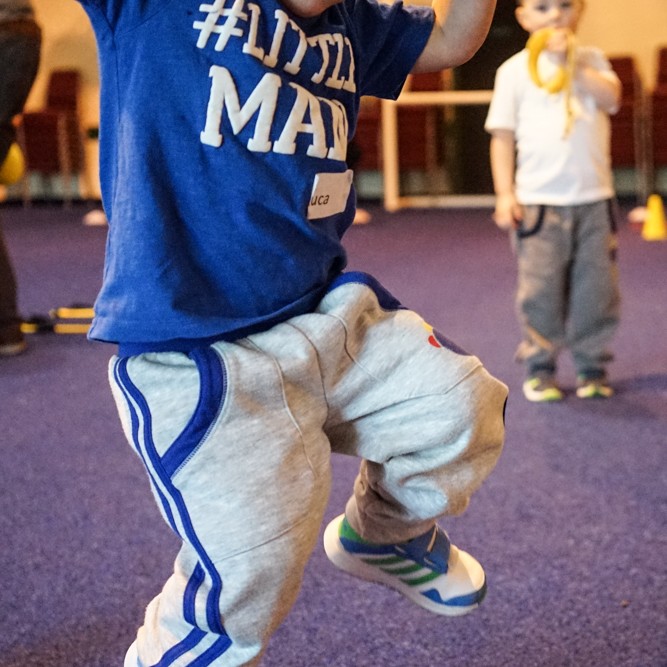 JUMPING fun at Rugby Nippers