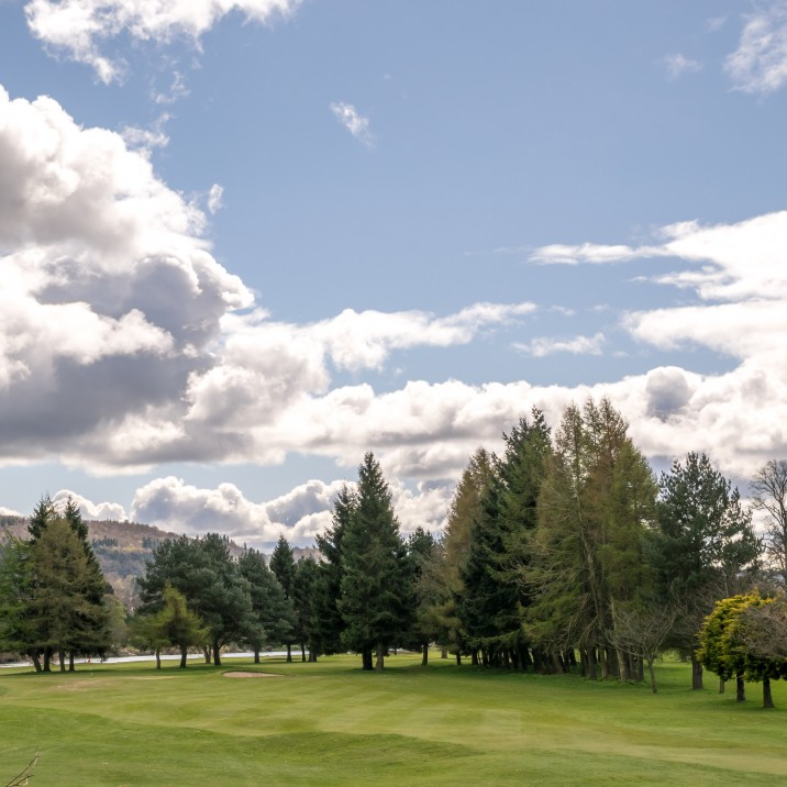 Perthshire, also known as Big Tree Country looks absolutely brilliant in the spring with blue skies and plenty of greenery.