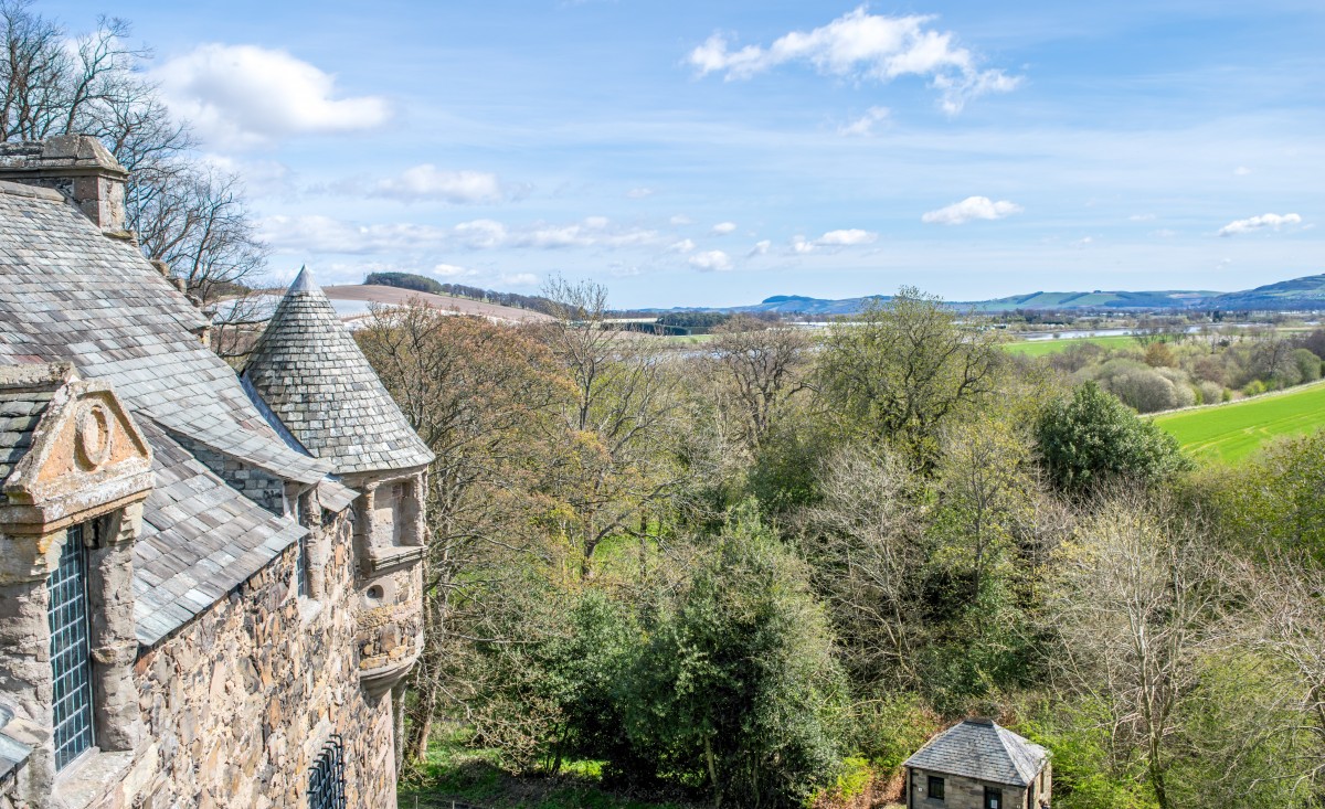 KAY CASTLES - View from Turret of castle