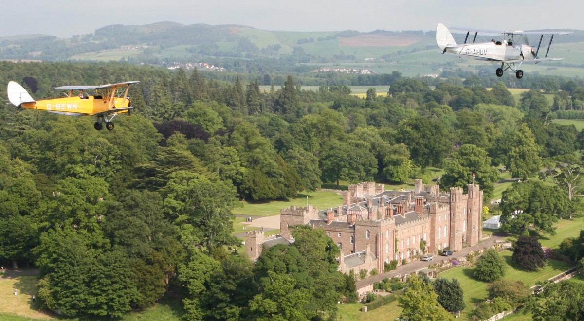Scone Palace is a sprawling estate and is steeped in history - It was the crowning place of the Kings of Scotland!