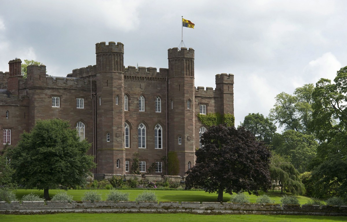 Scone Palace was the crowning place of the Scottish Kings - Macbeth and Robert The Bruce were crowned here.