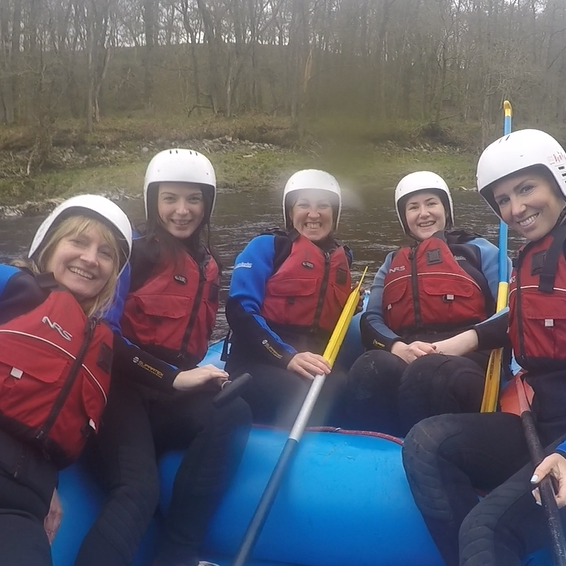 DAY OUT REVIEW - Team Shot on Raft