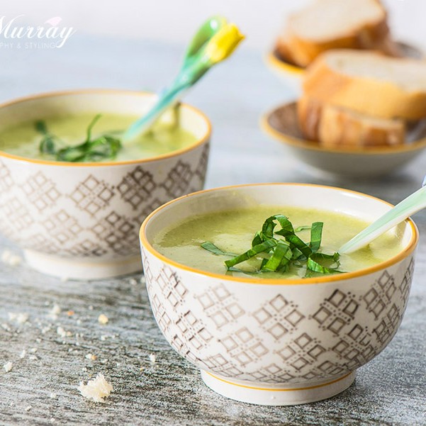 Lovage and potato soup is healthy, filling and quick and easy to make.