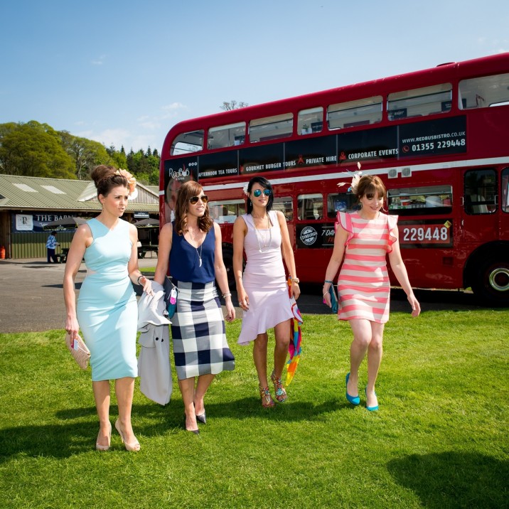 The sun was shining and the ladies were looking lovely at this years' ladies day at Perth Racecourse!